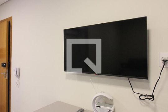 Banheiro Social de kitnet/studio para alugar com 1 quarto, 26m² em Centro, São Bernardo do Campo