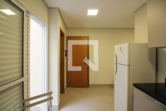 Sala/Cozinha de kitnet/studio para alugar com 1 quarto, 26m² em Centro, São Bernardo do Campo