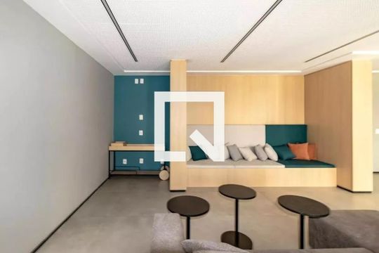 Área comum de apartamento à venda com 1 quarto, 25m² em Vila Nova Conceição, São Paulo