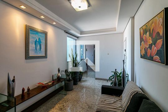 Sala de apartamento à venda com 5 quartos, 400m² em Monsenhor Messias, Belo Horizonte