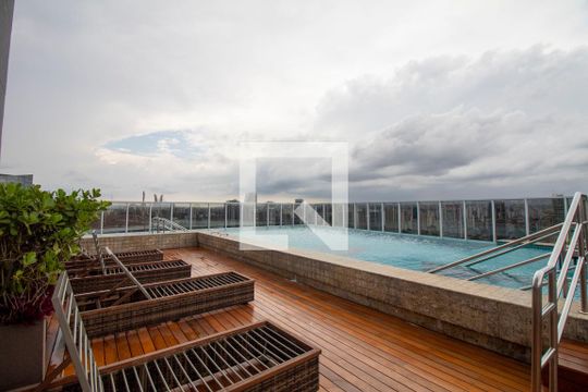 Área comum de apartamento à venda com 1 quarto, 55m² em Vila Gertrudes, São Paulo