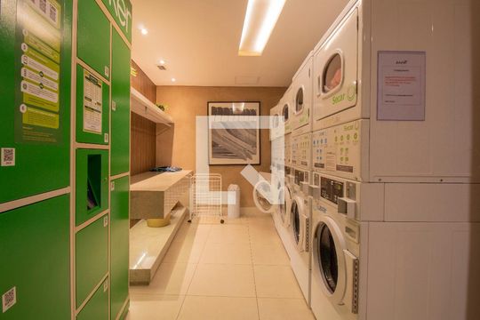 Área comum de apartamento à venda com 1 quarto, 55m² em Vila Gertrudes, São Paulo