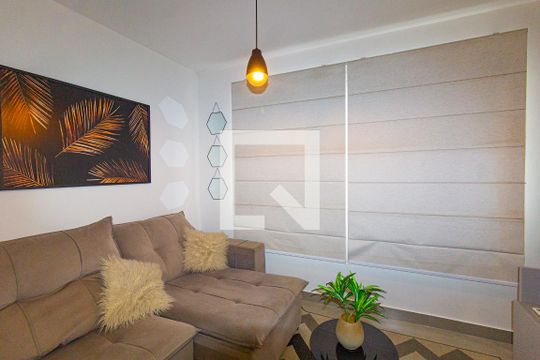 Sala de apartamento à venda com 1 quarto, 40m² em Marechal Rondon, Canoas