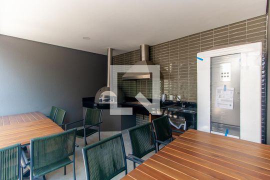Área comum - Churrasqueira de apartamento à venda com 1 quarto, 32m² em Vila Prudente, São Paulo