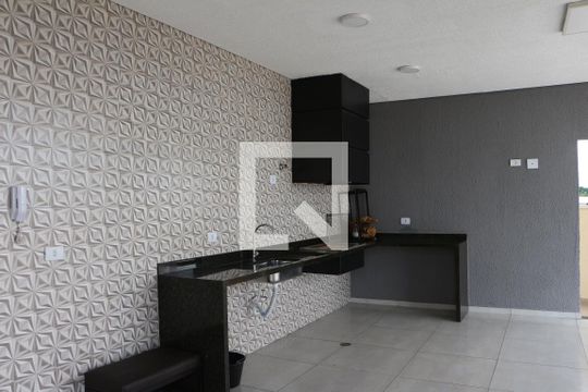 Área comum - Churrasqueira de kitnet/studio para alugar com 1 quarto, 37m² em Vila Granada, São Paulo