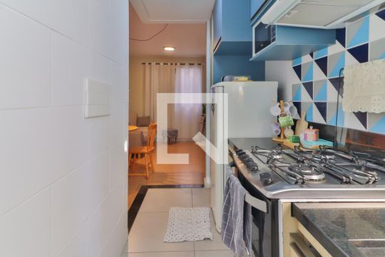 Cozinha e Área de Serviço de apartamento à venda com 2 quartos, 39m² em Jardim Boa Vista (zona Oeste), São Paulo