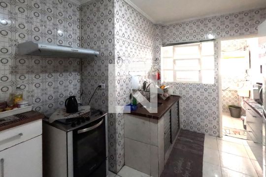 Cozinha de apartamento para alugar com 2 quartos, 87m² em José Menino, Santos