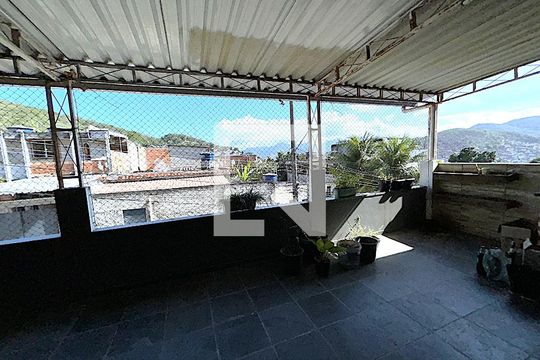 Varanda de casa para alugar com 3 quartos, 180m² em Praça Seca, Rio de Janeiro