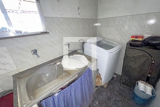 Área de Serviço de casa à venda com 3 quartos, 180m² em Praça Seca, Rio de Janeiro