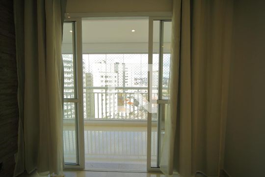 Varanda da Sala  de apartamento para alugar com 3 quartos, 91m² em Vila Lusitania, São Bernardo do Campo
