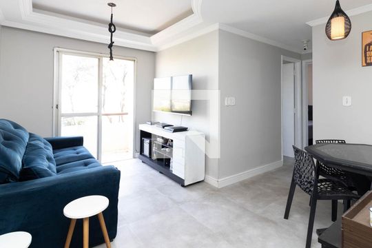 Sala de apartamento à venda com 2 quartos, 50m² em Parque Císper, São Paulo