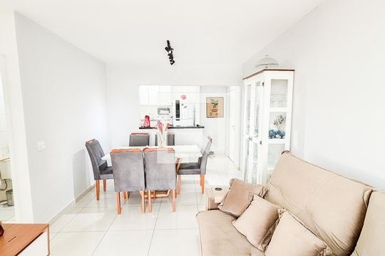 Sala - Sala de Jantar de apartamento para alugar com 3 quartos, 79m² em Campestre, Santo André