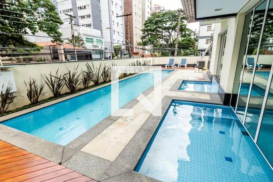 Área comum - Piscina de apartamento à venda com 3 quartos, 199m² em Jardim, Santo André