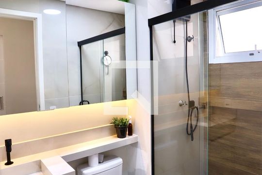 Banheiro de apartamento à venda com 2 quartos, 44m² em Parque da Mooca, São Paulo