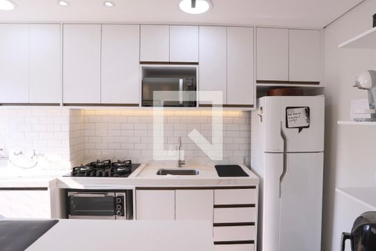 Cozinha de apartamento à venda com 2 quartos, 44m² em Parque da Mooca, São Paulo