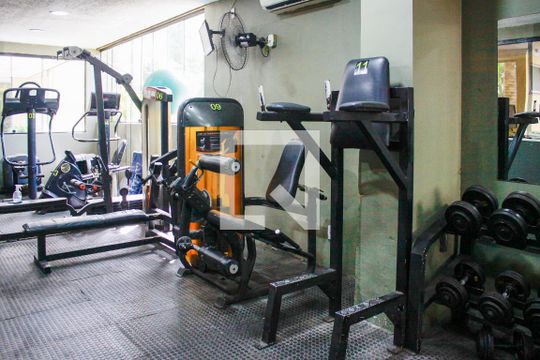 Área comum - Academia de apartamento à venda com 1 quarto, 60m² em Itanhangá, Rio de Janeiro
