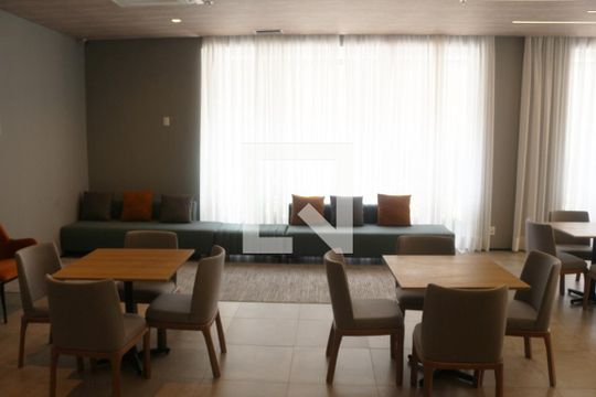Área comum - Salão de festas de kitnet/studio à venda com 1 quarto, 19m² em Santa Paula, São Caetano do Sul
