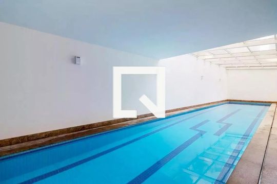 Área comum - Piscina de apartamento para alugar com 1 quarto, 39m² em Vila Nova Conceição, São Paulo