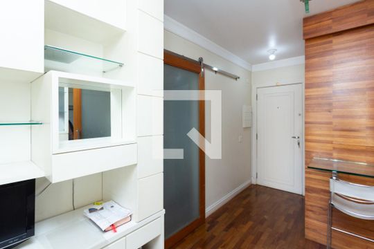 Sala de apartamento para alugar com 1 quarto, 39m² em Vila Nova Conceição, São Paulo