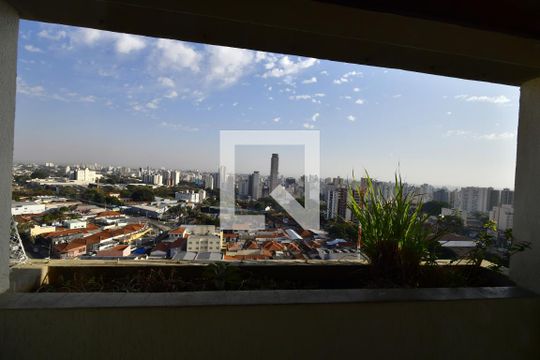 Sala - Vista de apartamento para alugar com 2 quartos, 76m² em Ponte Preta, Campinas