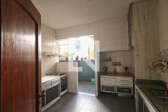 Cozinha de apartamento à venda com 3 quartos, 107m² em Rocha, Rio de Janeiro