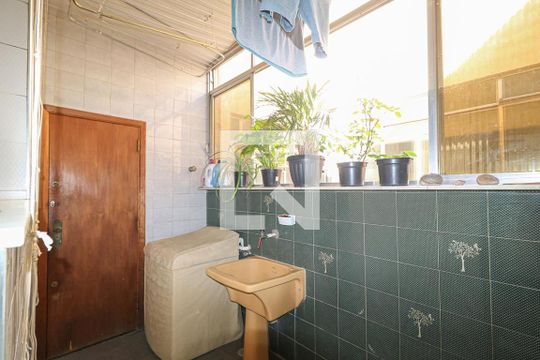 Área de Serviço de apartamento à venda com 3 quartos, 107m² em Rocha, Rio de Janeiro
