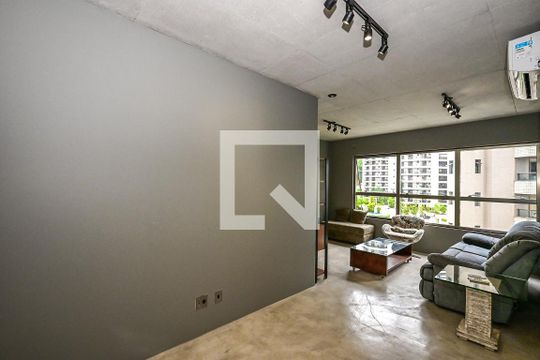 Sala de apartamento para alugar com 2 quartos, 75m² em Jardim Fonte do Morumbi, São Paulo