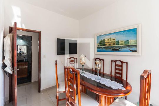 Sala de Jantar de casa à venda com 3 quartos, 64m² em São Cristóvão, Rio de Janeiro