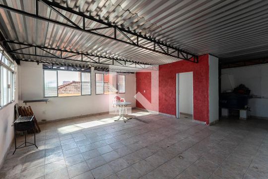 Terraço de casa à venda com 3 quartos, 64m² em São Cristóvão, Rio de Janeiro