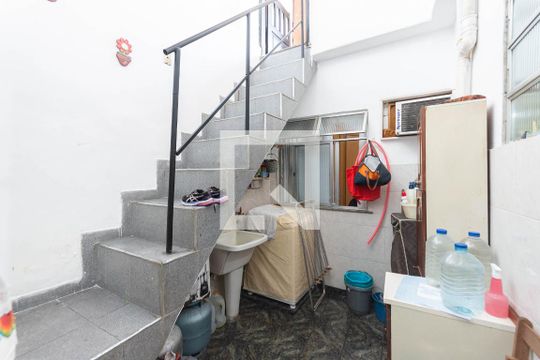 Área de Serviço de casa à venda com 3 quartos, 64m² em São Cristóvão, Rio de Janeiro