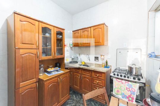Cozinha de casa à venda com 3 quartos, 64m² em São Cristóvão, Rio de Janeiro