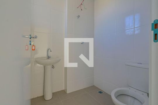 Banheiro de apartamento à venda com 2 quartos, 53m² em Estrela Dalva, Belo Horizonte