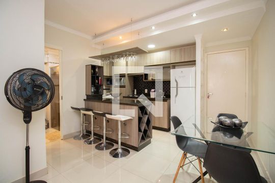 Sala de apartamento à venda com 1 quarto, 40m² em Águas Claras, Brasília
