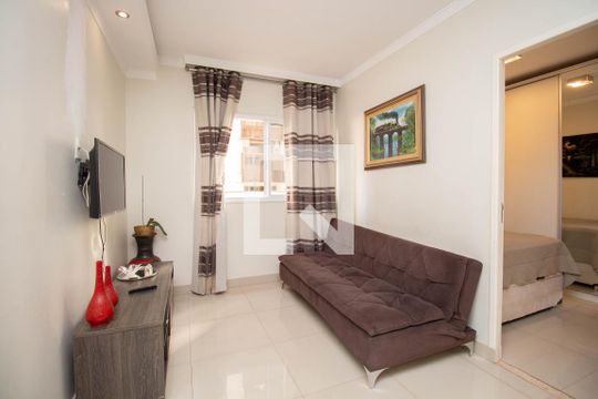 Sala de apartamento à venda com 1 quarto, 40m² em Águas Claras, Brasília