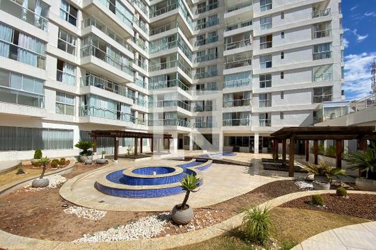 Área comum - Piscina de apartamento para alugar com 1 quarto, 40m² em Águas Claras, Brasília