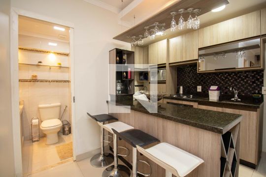 Sala de apartamento à venda com 1 quarto, 40m² em Águas Claras, Brasília