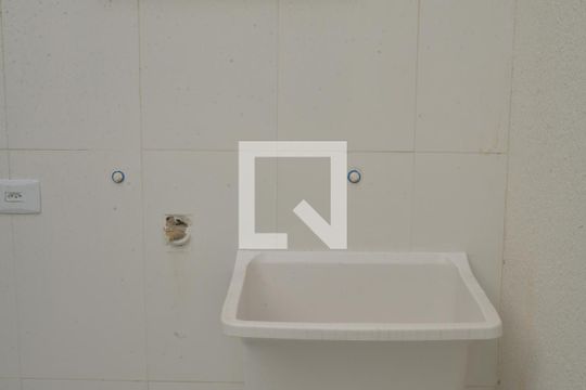 Área de Serviço de apartamento para alugar com 2 quartos, 38m² em Vila Linda, Santo André