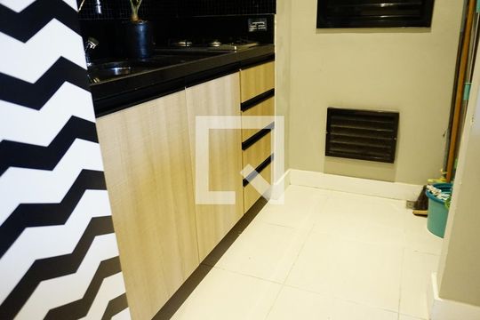 Cozinha de apartamento à venda com 1 quarto, 40m² em Curicica, Rio de Janeiro