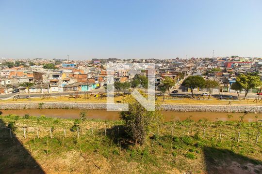 Vista da Sala de apartamento à venda com 2 quartos, 42m² em Vila Lourdes, São Paulo