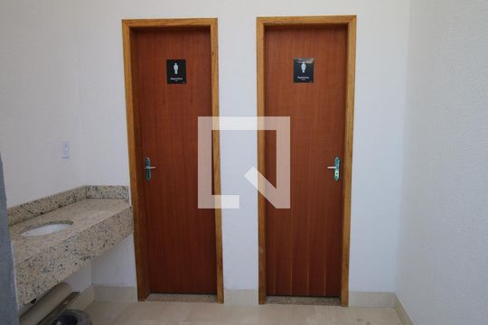 Área comum - Salão de festas de apartamento para alugar com 1 quarto, 32m² em Olaria, Rio de Janeiro