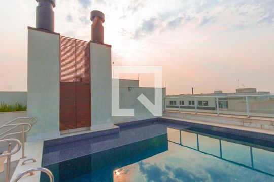 Área comum - Piscina de kitnet/studio à venda com 1 quarto, 38m² em Marechal Rondon, Canoas