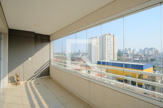 Varanda de apartamento para alugar com 2 quartos, 68m² em Tatuapé, São Paulo