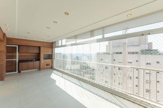 Varanda de apartamento para alugar com 3 quartos, 256m² em Vila Gumercindo, São Paulo