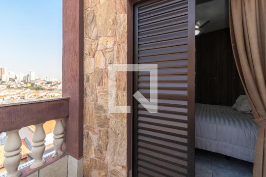 Varanda da Suíte de casa à venda com 3 quartos, 125m² em Vila Aurora, São Paulo