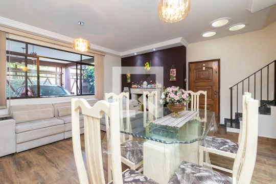 Sala de Jantar de casa à venda com 3 quartos, 125m² em Vila Aurora, São Paulo