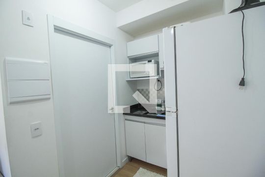 Cozinha de kitnet/studio à venda com 1 quarto, 27m² em Belenzinho, São Paulo