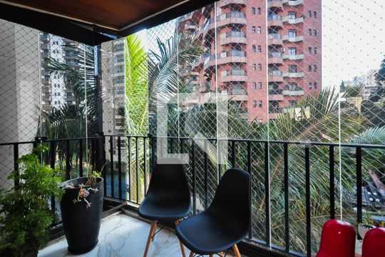 Varanda de apartamento à venda com 3 quartos, 112m² em Vila Andrade, São Paulo