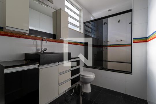 Banheiro de apartamento à venda com 3 quartos, 90m² em Tijuca, Rio de Janeiro