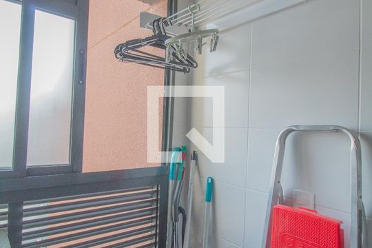 Detalhe da área de serviço de apartamento à venda com 2 quartos, 78m² em Jardim Independência, São Paulo