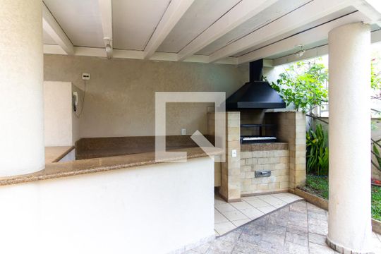 Área comum - Churrasqueira de apartamento para alugar com 1 quarto, 33m² em Perdizes, São Paulo
